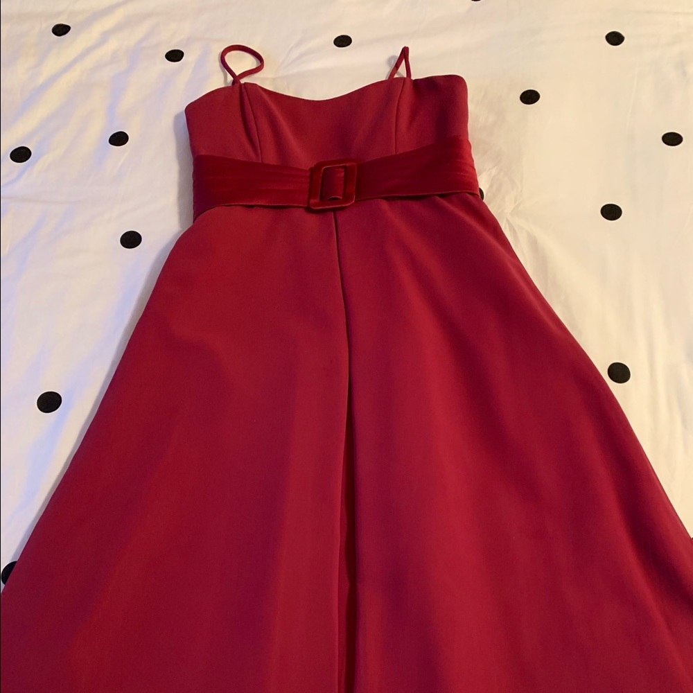 Maroon cute dress!